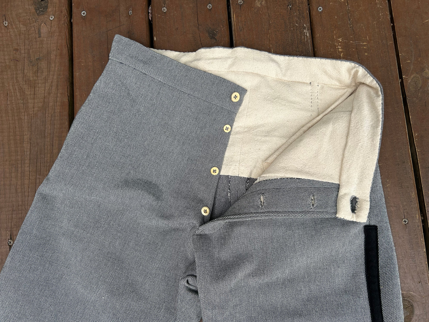 North Carolina State Issue 1861-1862 Trousers