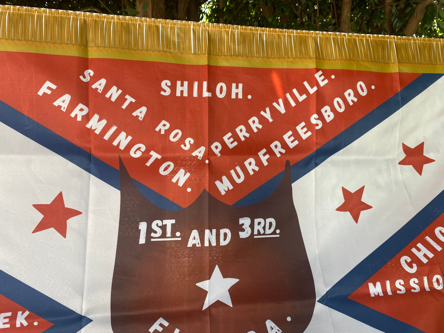 1st and 3rd Florida Infantry House Flag