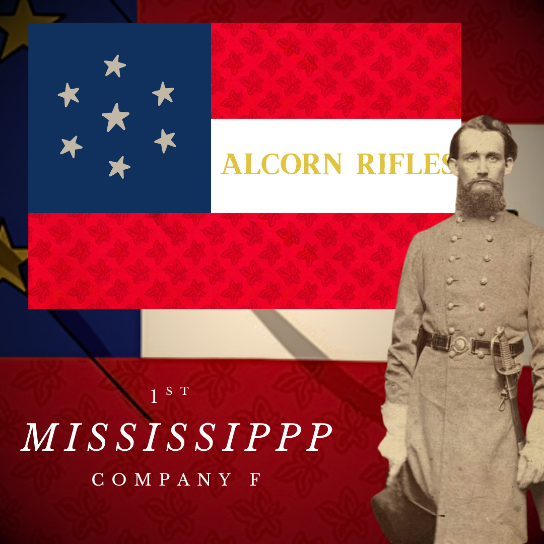 1st Mississippi Infantry - Alcorn Rifles Flag
