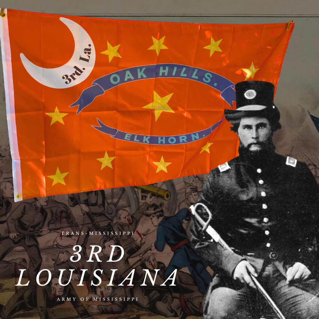 3rd Louisiana Infantry Corinth House Flag