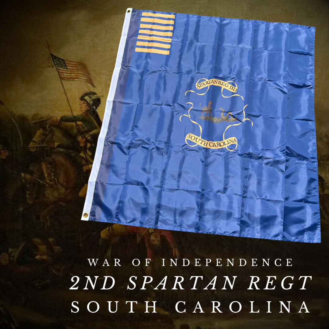 2nd Spartan Regiments - South Carolina Militia Flag