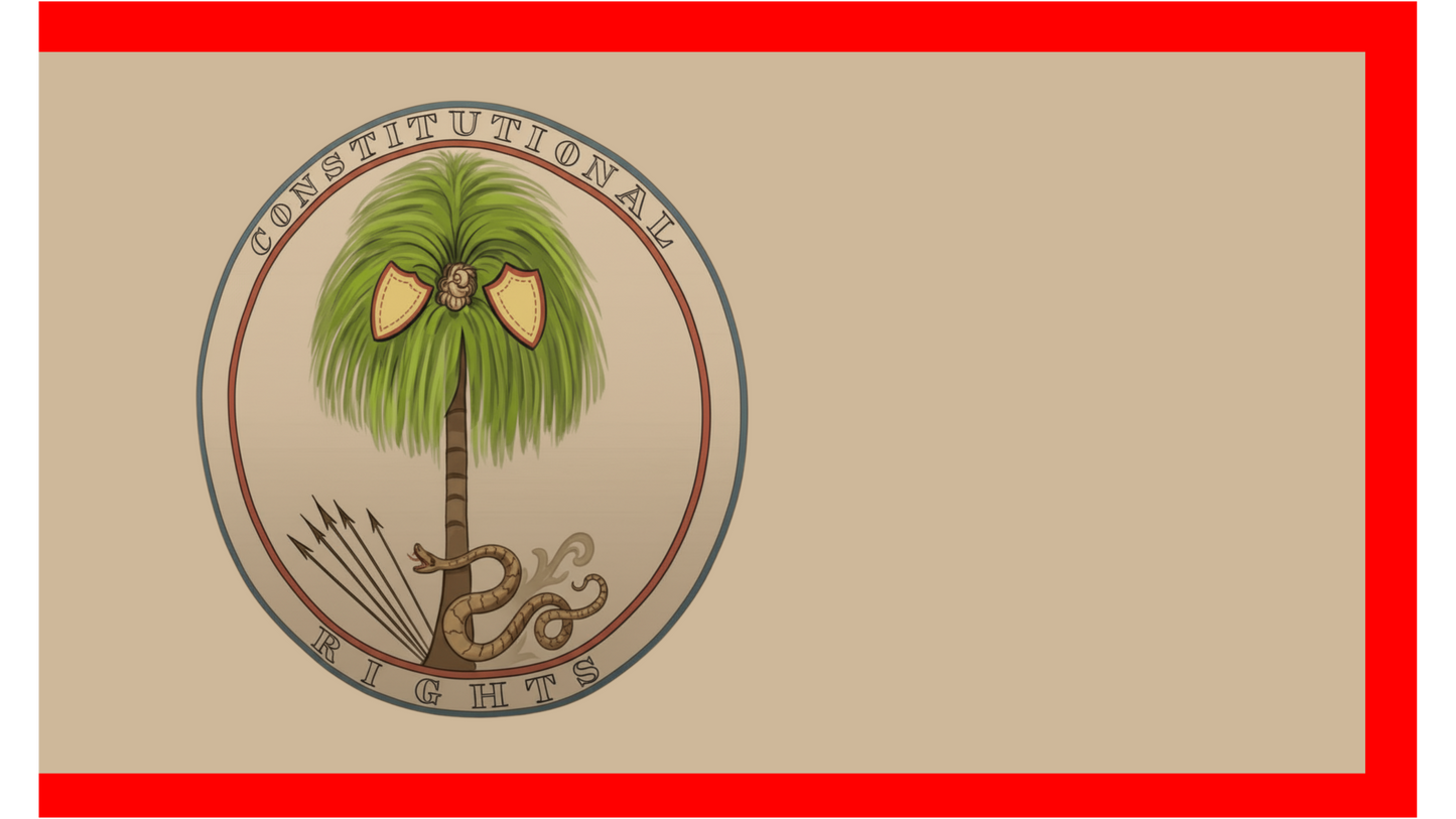 Utica, Missouri - Palmetto Secession Flag Stickers/Magnet