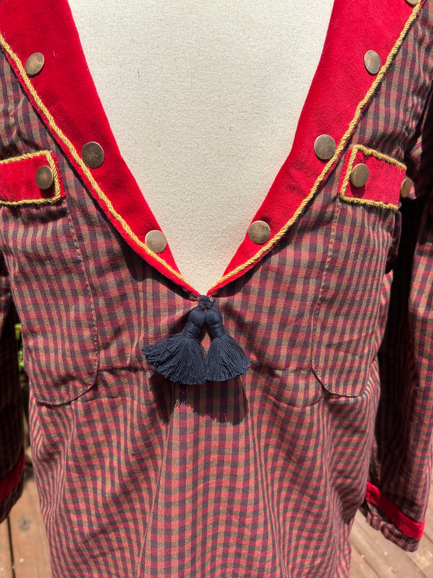 Missouri Bushwhacker Shirt (Checked) 1861-1865