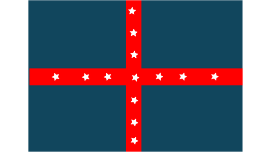 37th Arkansas Polk Flag Stickers/Magnet
