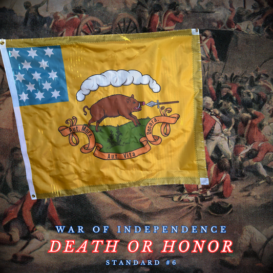 "Death or Honor" Gostelowe Standard #6 Flag