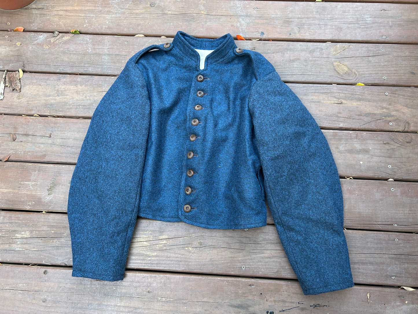 Richmond Clothing Bureau Jacket English Army Cloth 1863-1864