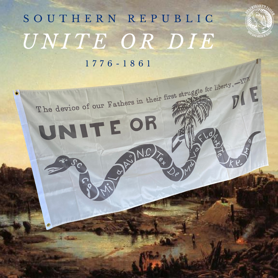 "Unite or Die" Southern Republic House Flag