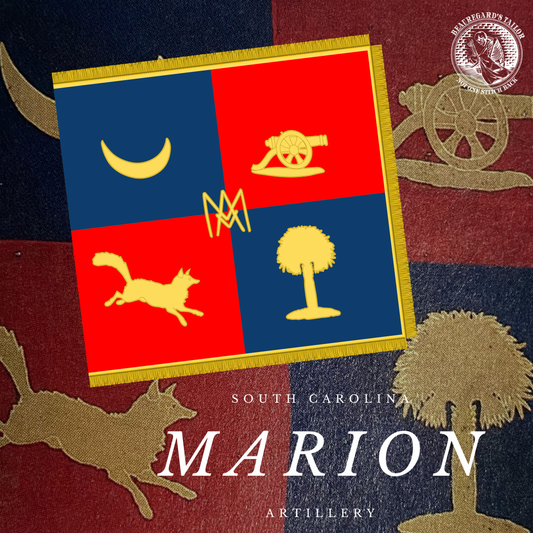 Marion Artillery Flag Sticker