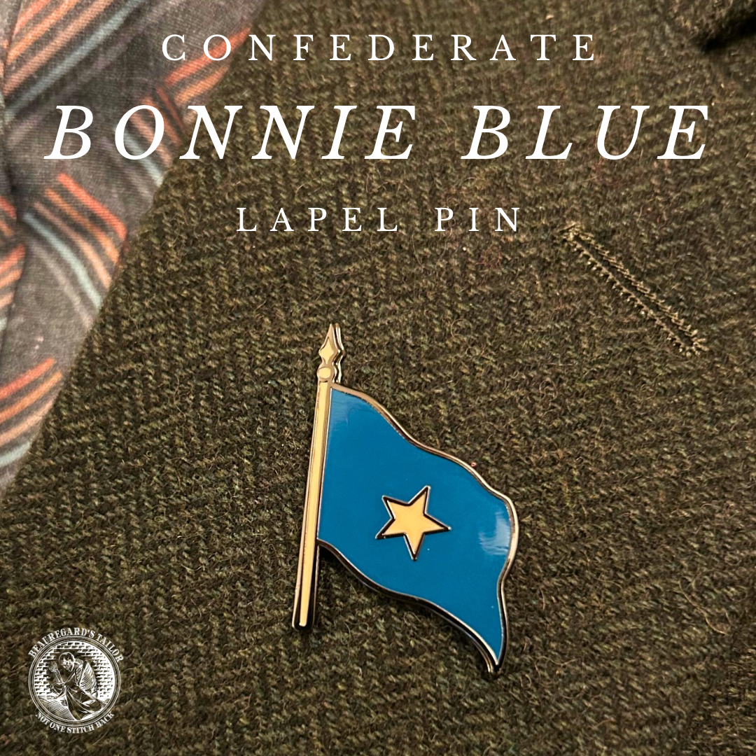 Bonnie Blue Flag Lapel Pin