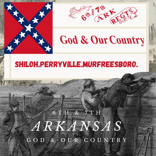 6th and 7th Arkansas - 2nd National Flag