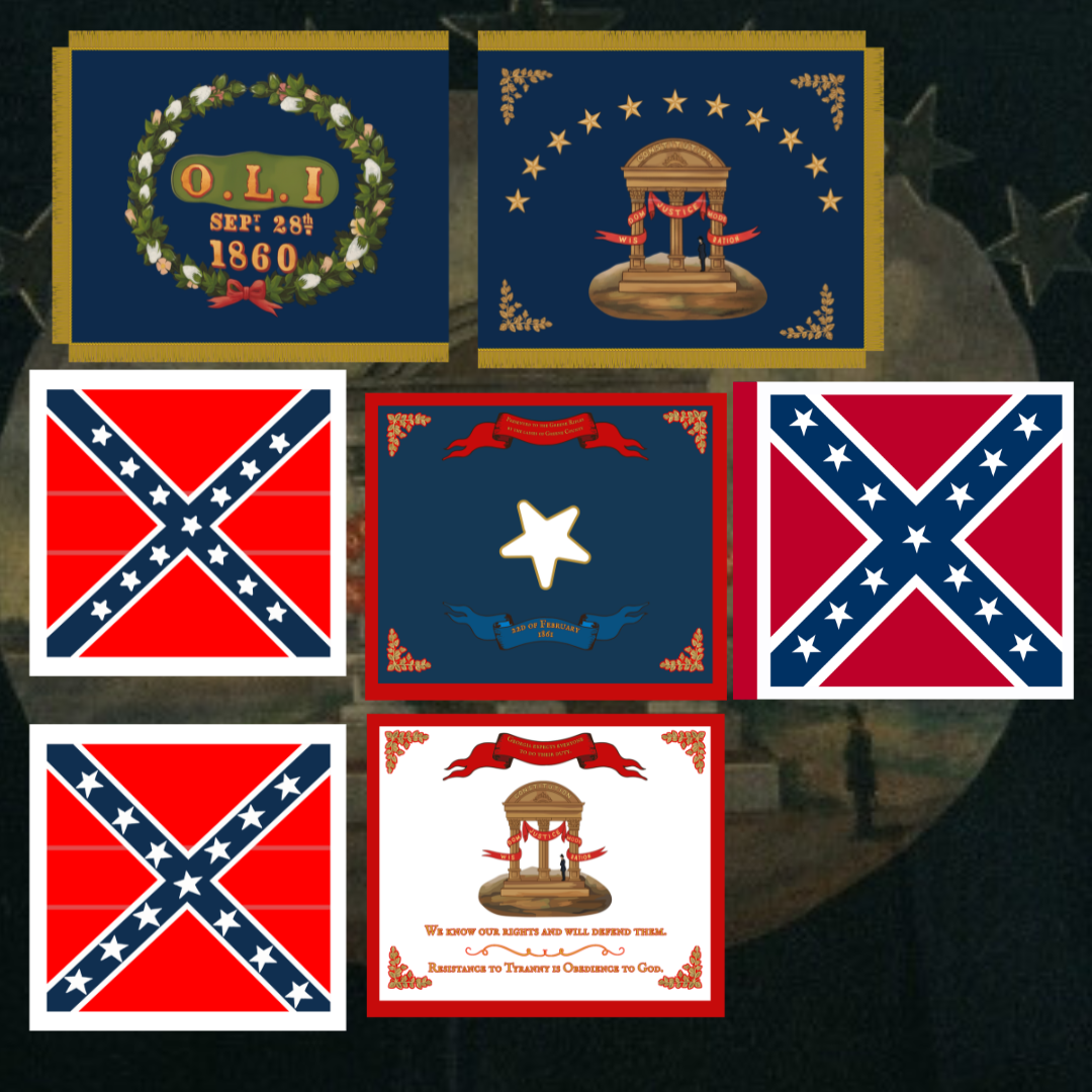 "Empire of the South" - Georgia Sticker Set