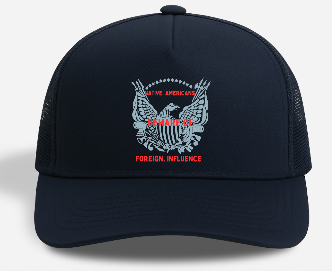 "Beware of Foreign Influence" Know Nothing Party Cap