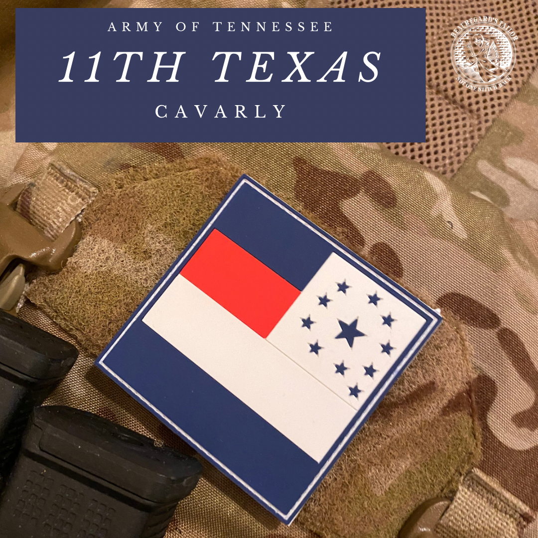 Texas Pvc Patch 11th Texas Cavalry PVC Morale Patch – Beauregard's Tailor