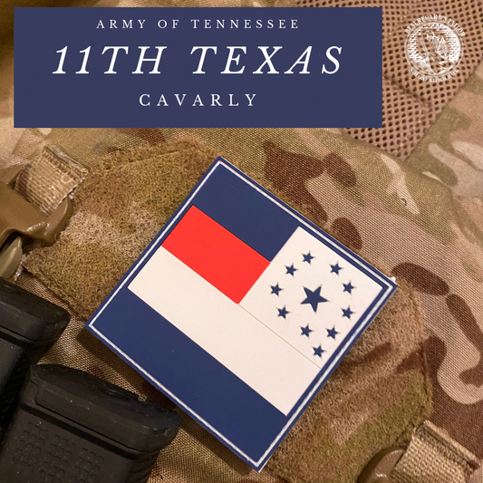 11th Texas Cavalry PVC Morale Patch