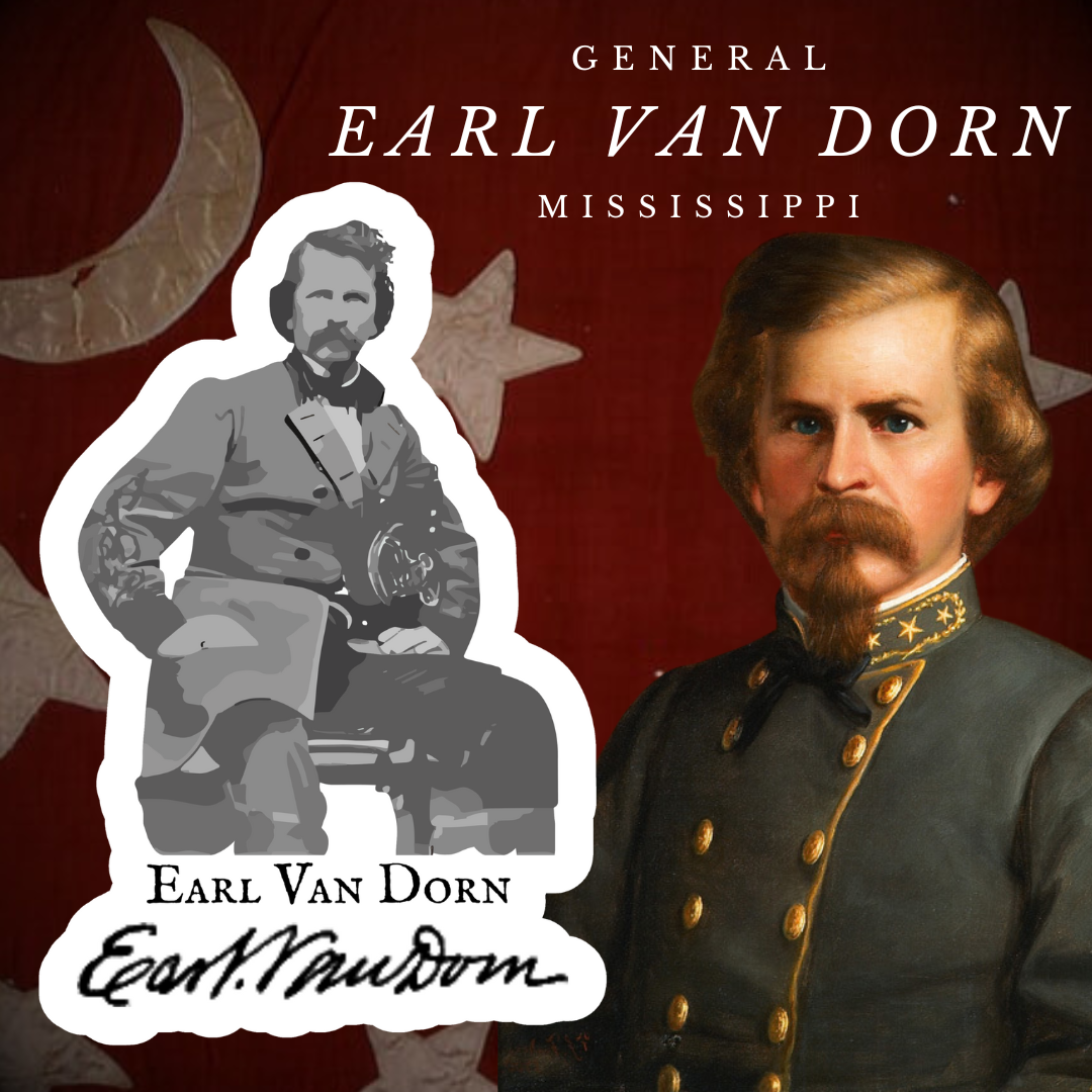 General Earl Van Dorn Magnet (Cose-Out)