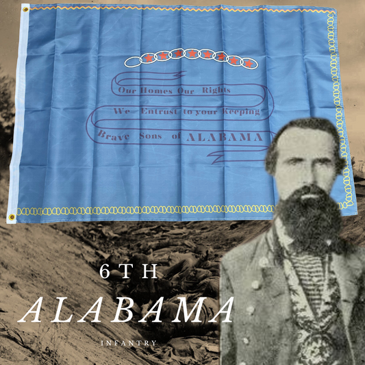 6th Alabama Infantry Flag (Co. E, Hayneville Guards) House Flag