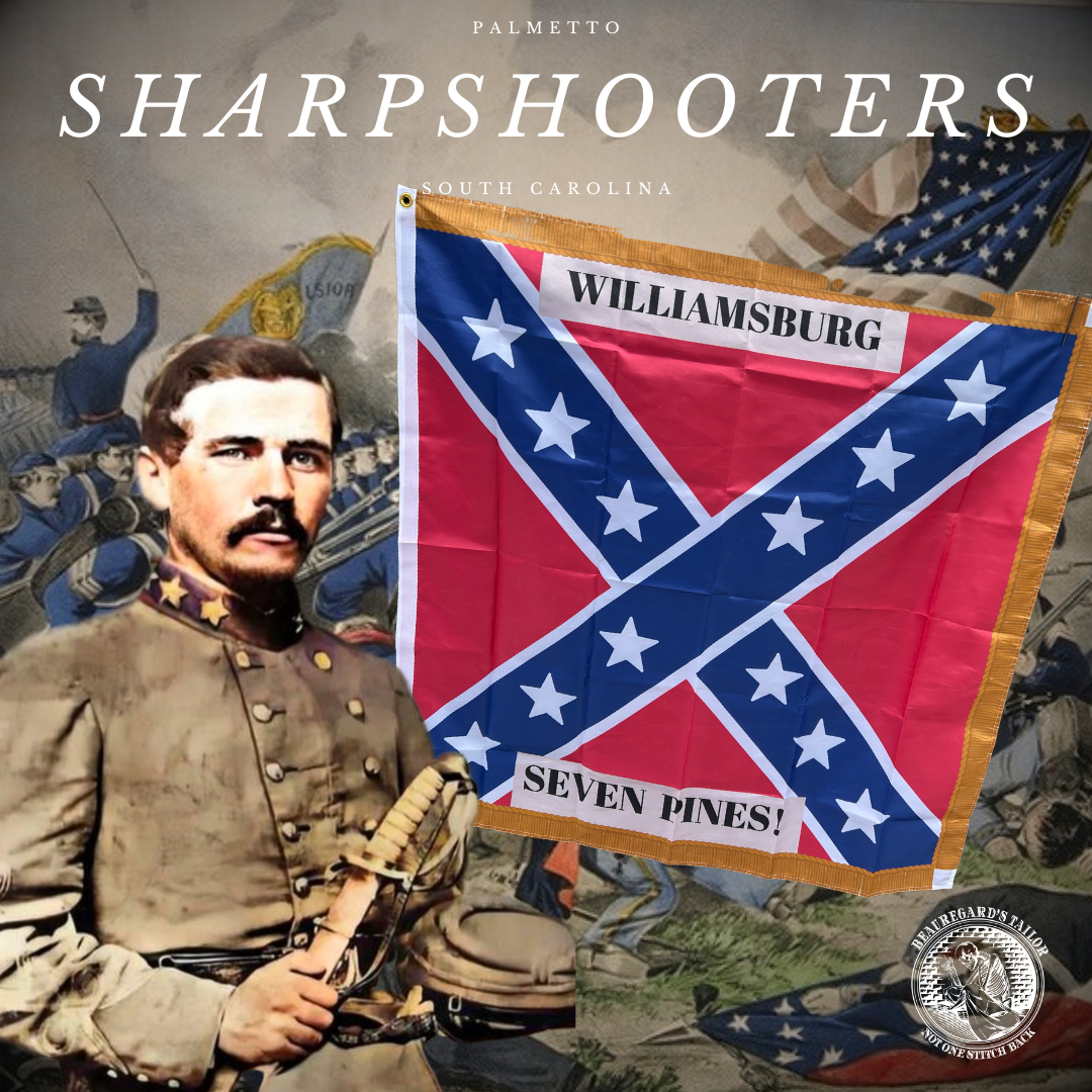 Palmetto Sharpshooters Silk Issue House Flag