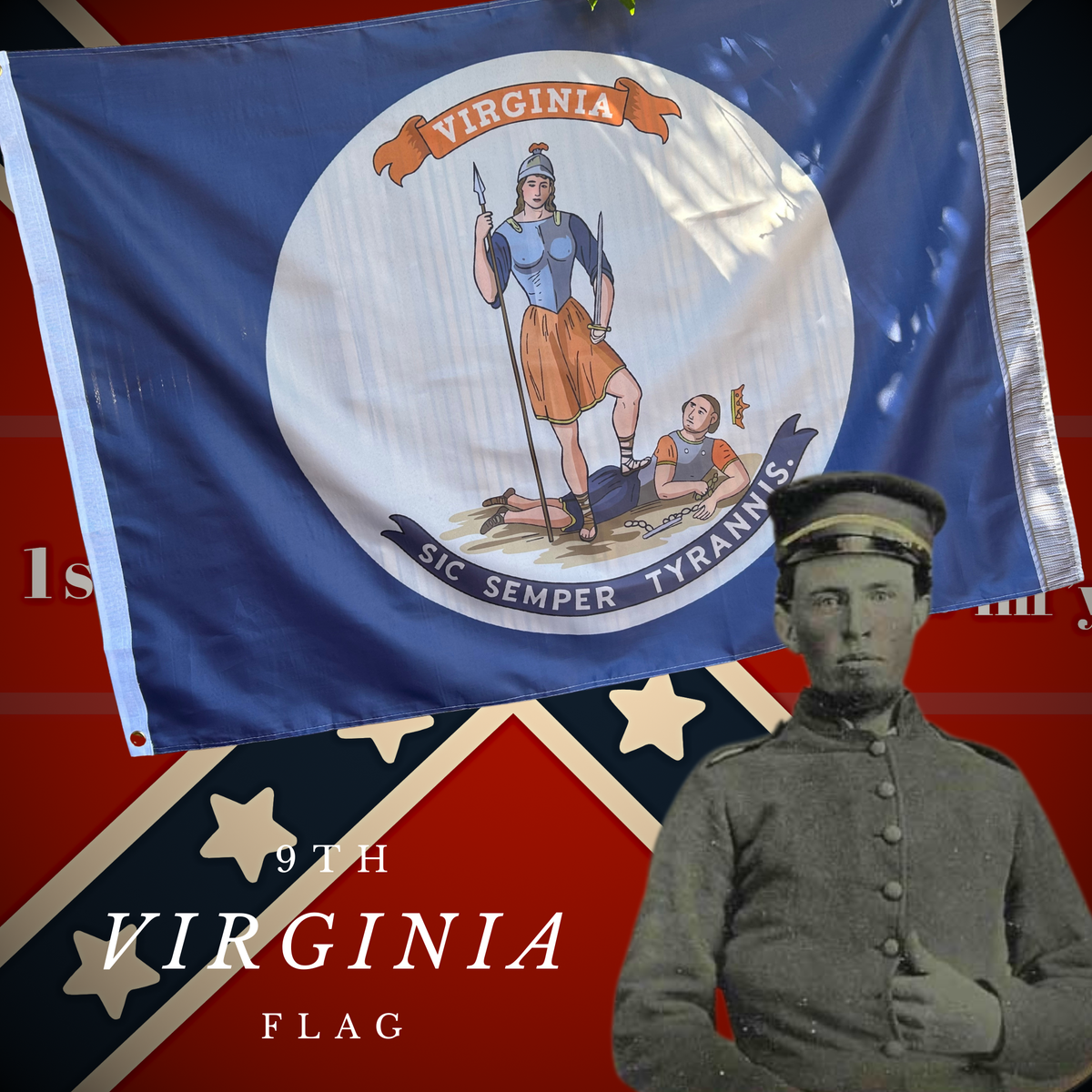 9th Virginia Infantry  Flag