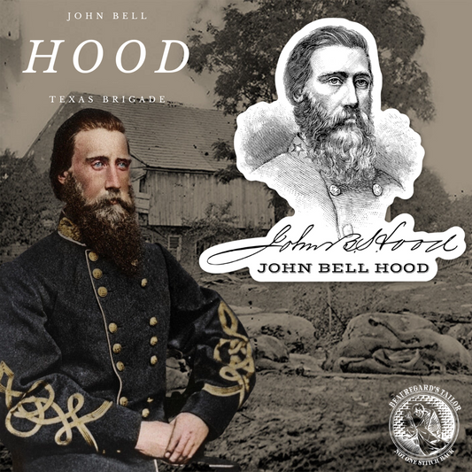 General John Bell Hood Stickers