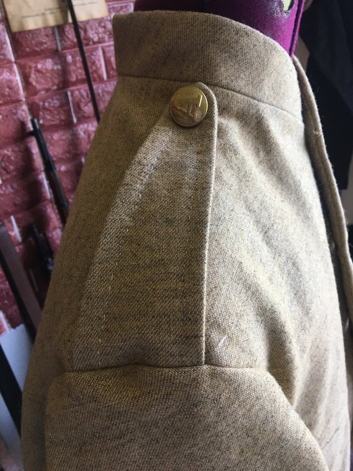 Untrimmed Commutation Jacket (Outside Pocket) 1861-1865