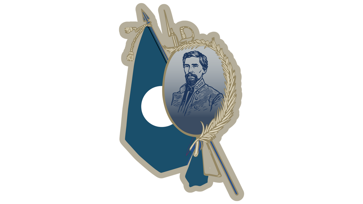 General Patrick Cleburne Sticker/Magnet
