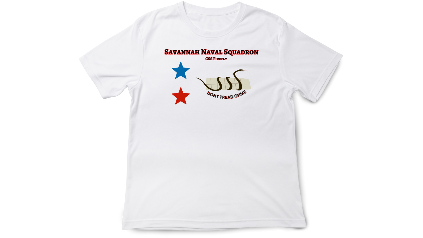 Savannah Naval Squadron Flag Shirt