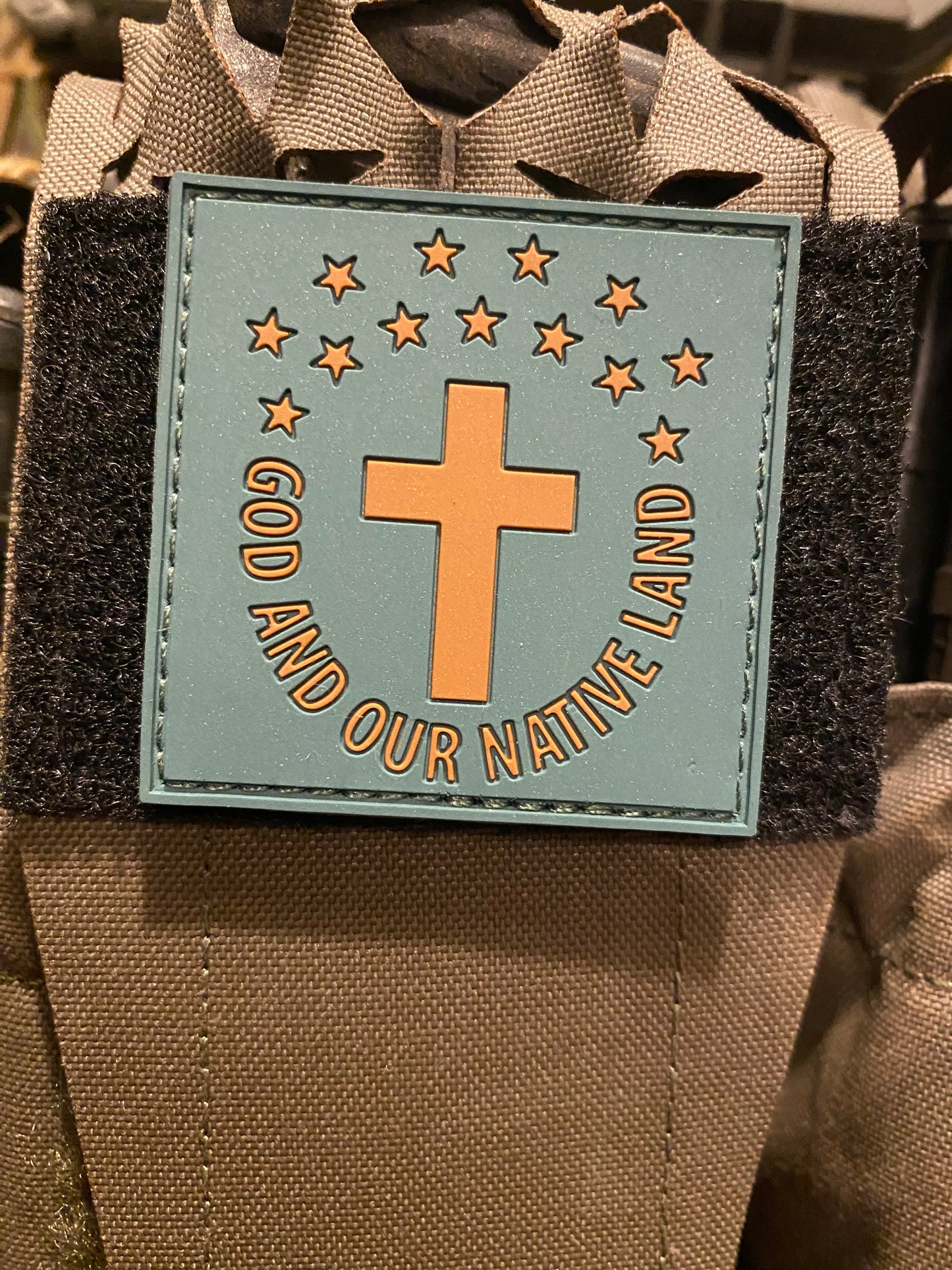 "God and Our Native Land" PVC Morale Patch