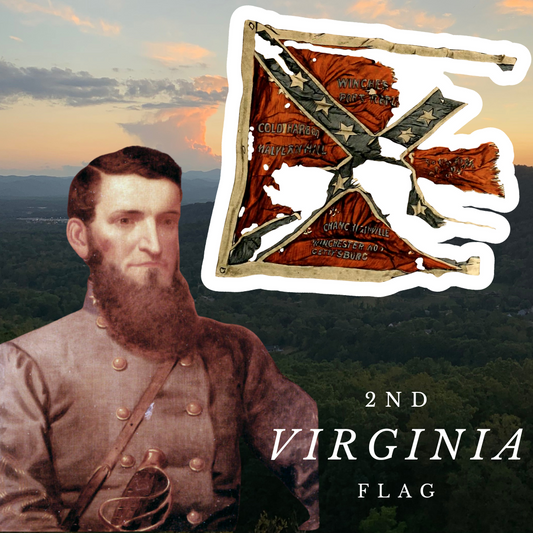 2nd Virginia Infantry Flag Stickers/Magnet