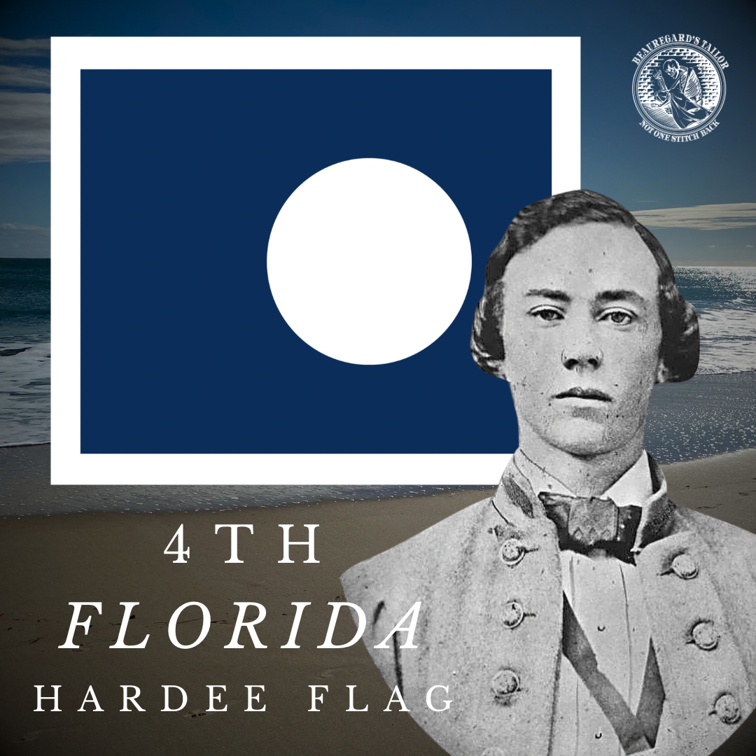 4th Florida Hardee Flags Stickers/Magnets