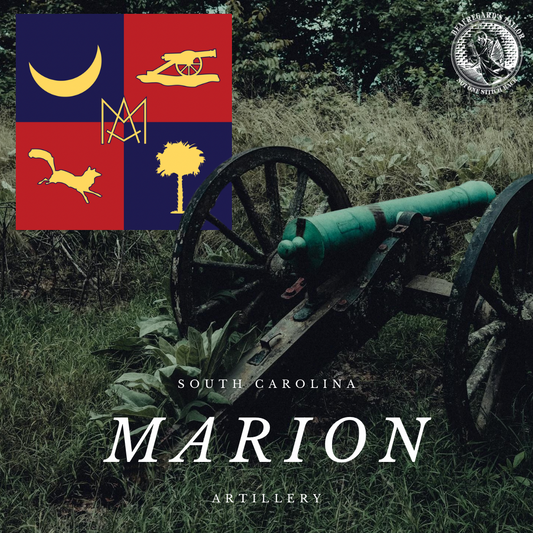 Marion Artillery Flag Sticker