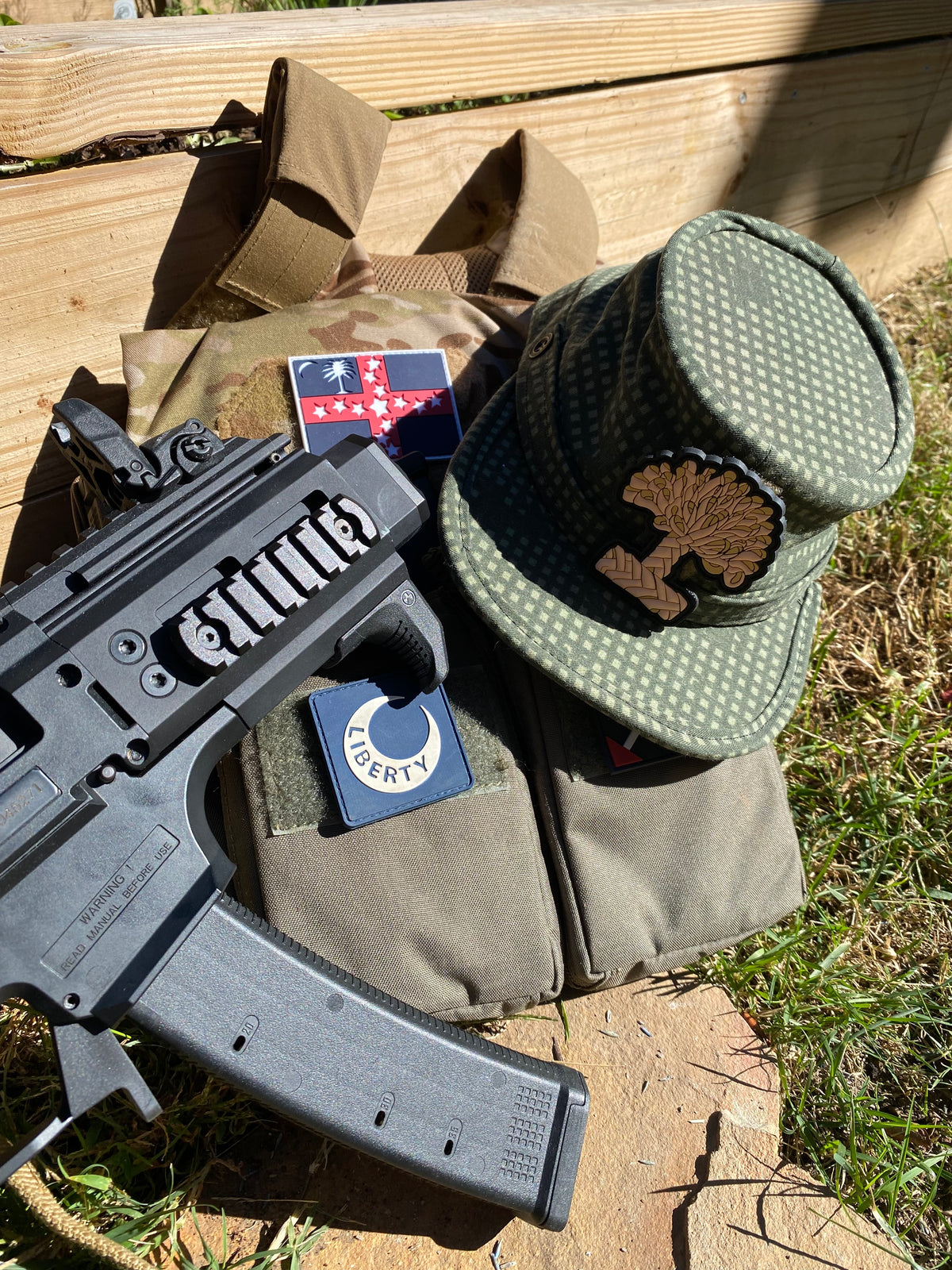 Fort Moultrie "Liberty" PVC Morale Patch