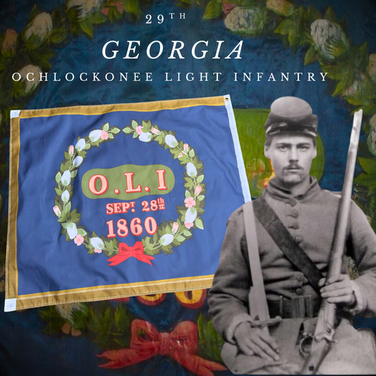 29th Georgia Company - E - Ochlockonee Light Infantry Flag