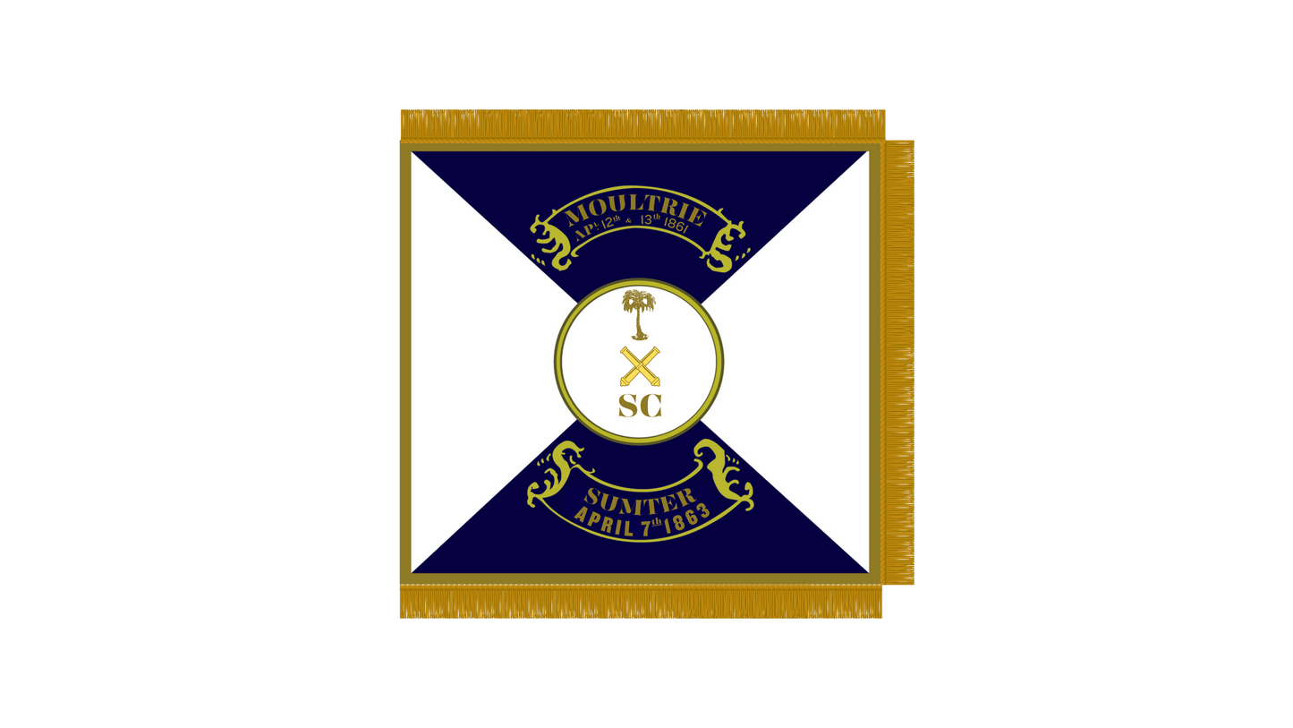 1st Regiment of South Carolina Artillery House Flag