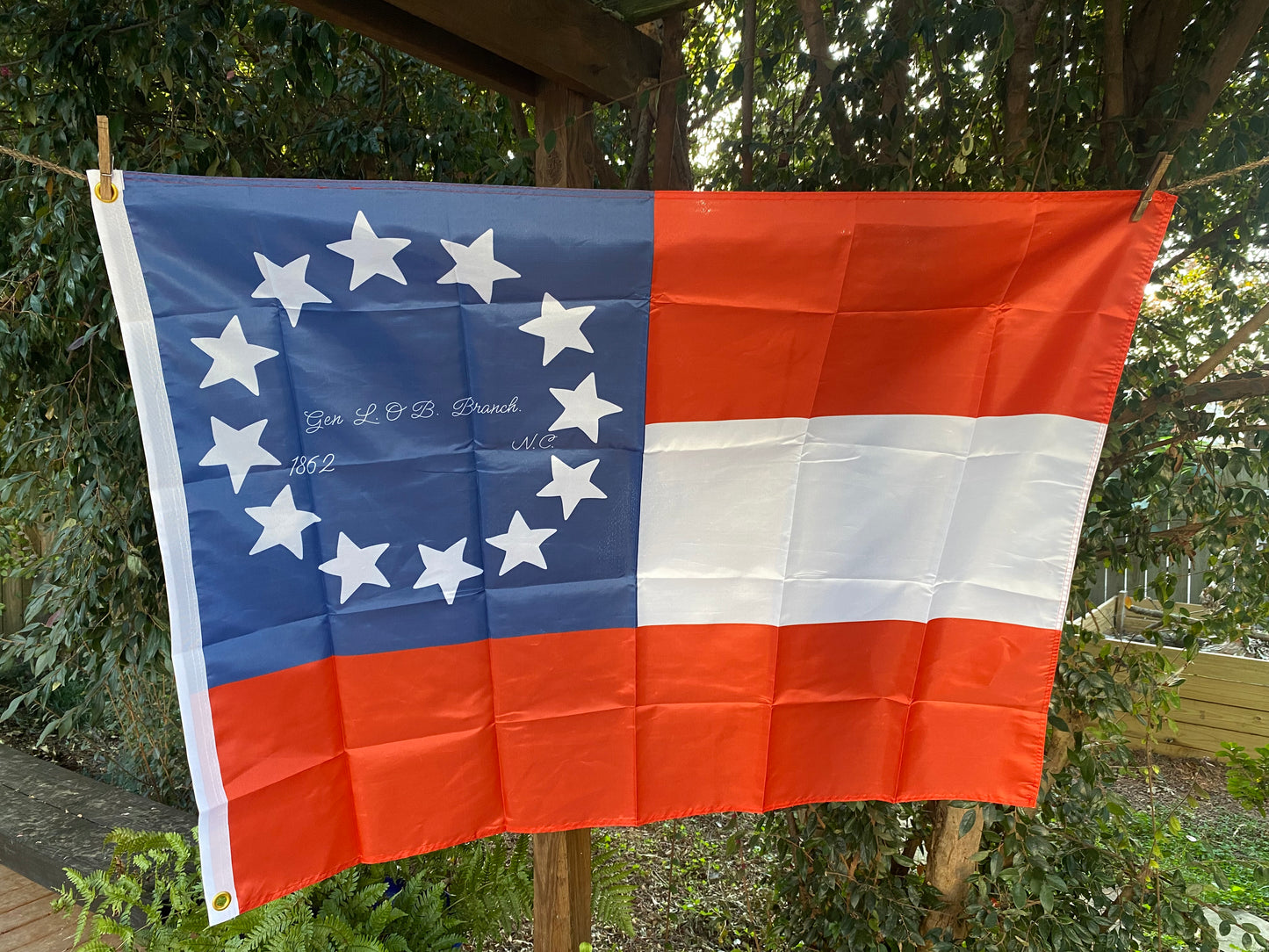 General Lawrence O'Bryan Branch Flag