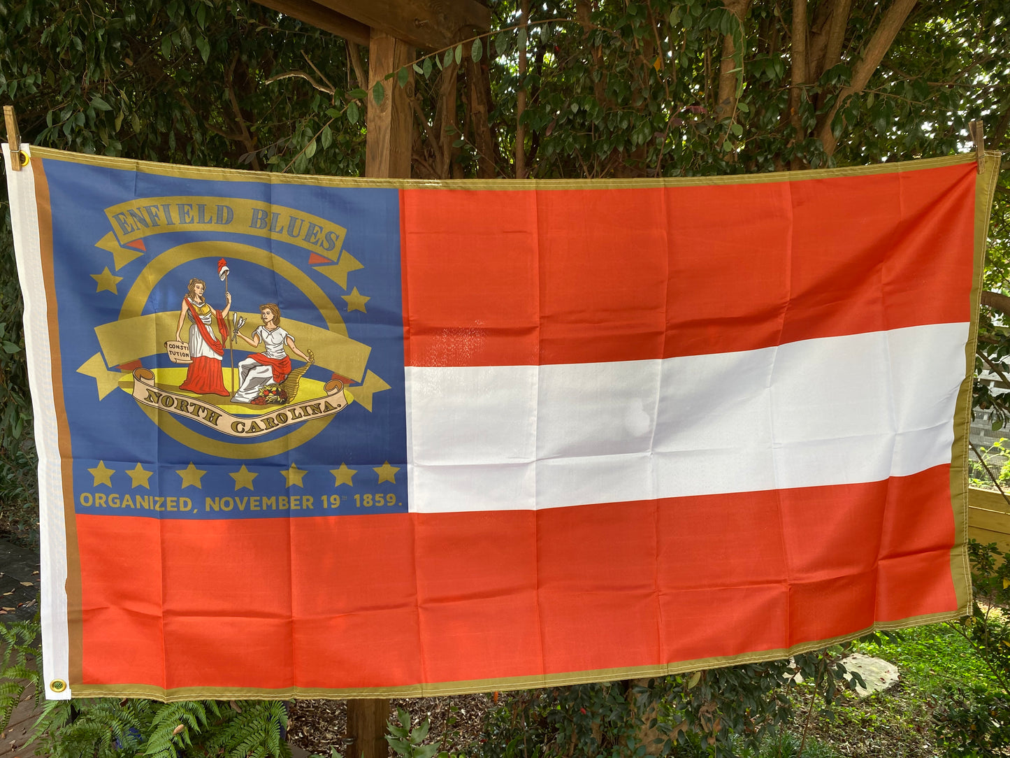 Enfield Blues - Company I - 1st North Carolina Infantry House Flag