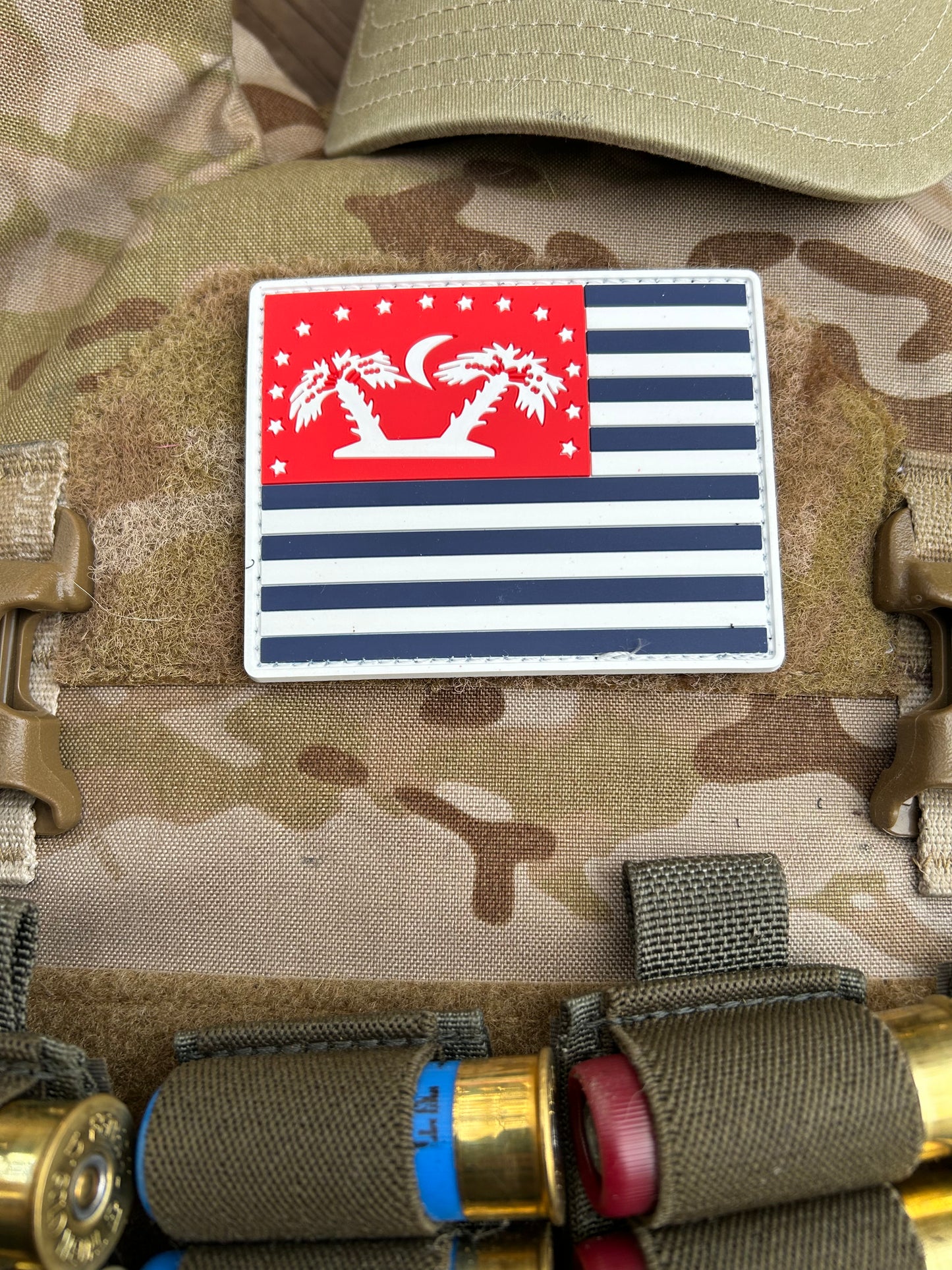 Fort Walker Flag PVC Morale Patch