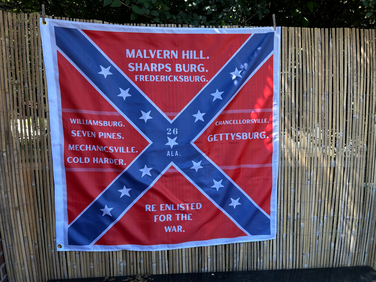 26th Alabama Infantry Flag