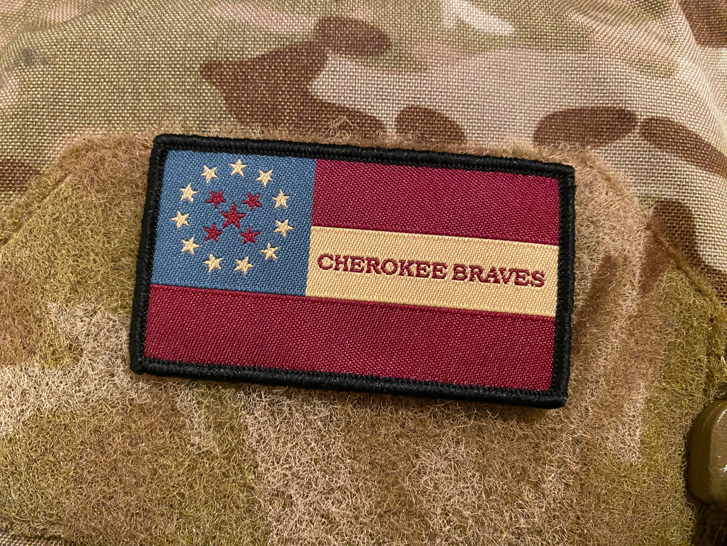 1st Cherokee Mounted Rifles Morale Patch