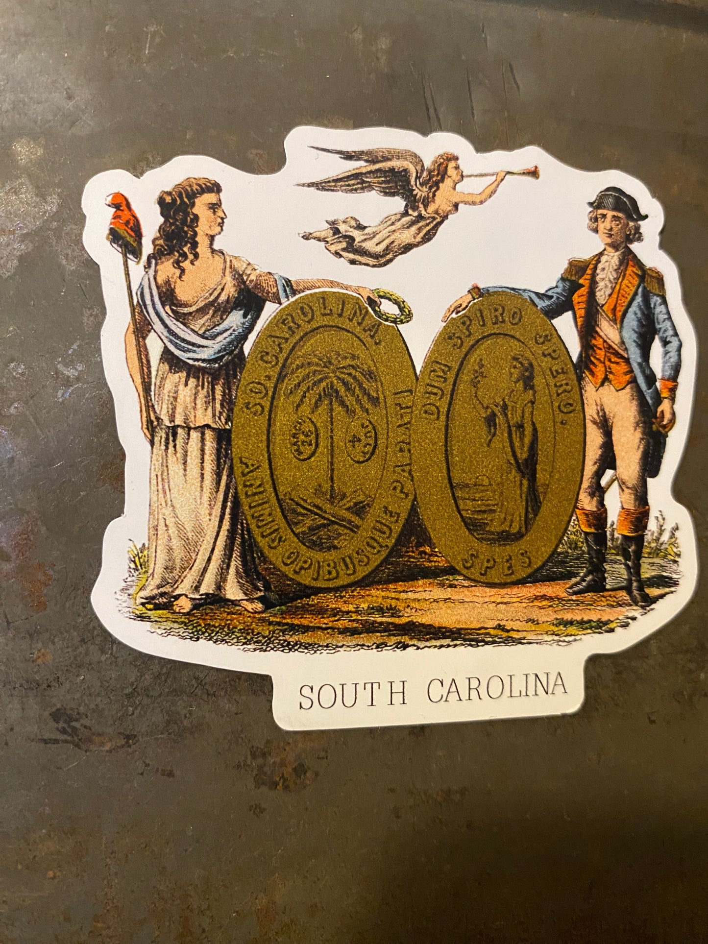South Carolina Coat of Arms Stickers/Magnets