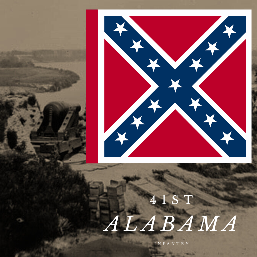 41st Alabama Regimental Colors Stickers