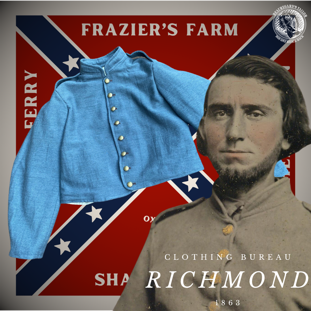 5th South Carolina Richmond Clothing Bureau Jacket 1862-1863