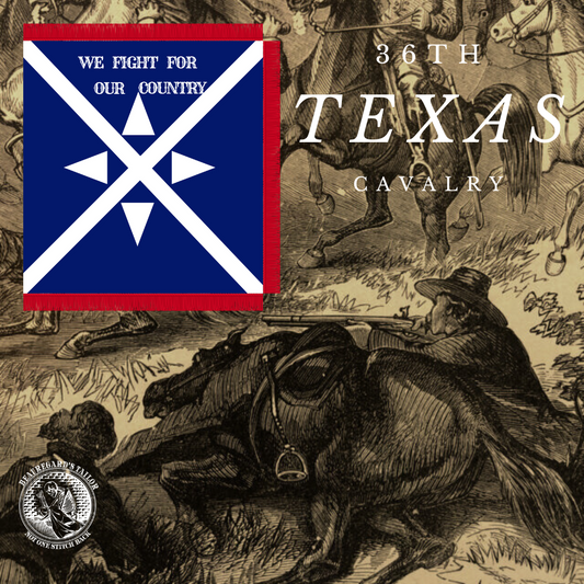 "We Fight for our Country" 36th Texas Cavalry Stickers/Magnets