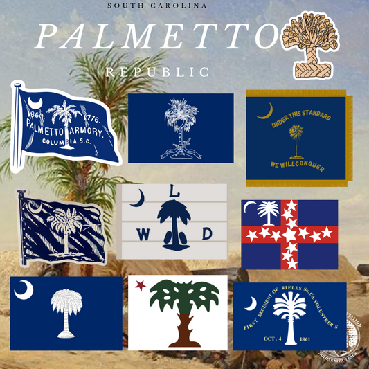 Palmetto Republic - South Carolina Palmetto Tree Sticker Set