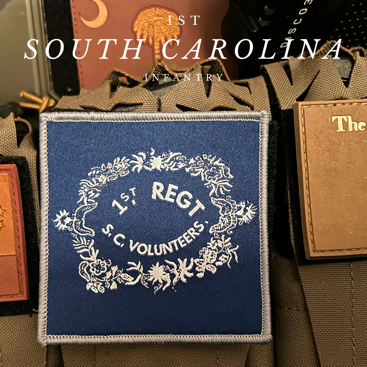 1st South Carolina (Gregg's) Infantry Morale Patch