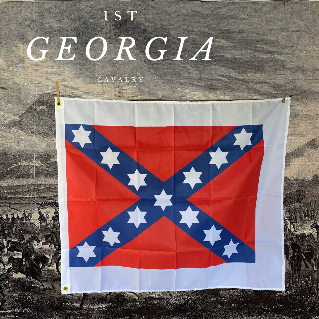 1st Georgia Cavalry House Flag