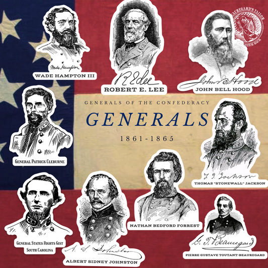 Southern Generals Stickers