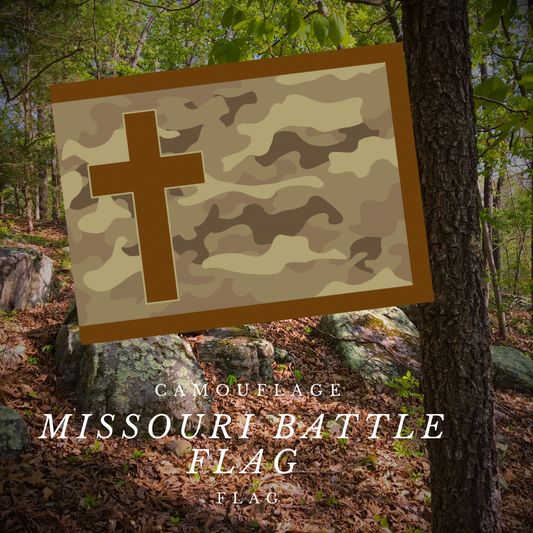 "Missouri Battle Flag" Camouflage Stickers/Magnet