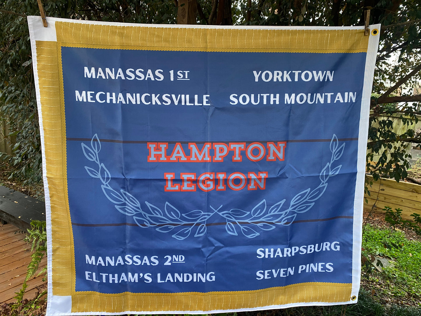 Hampton Legion South Carolina Volunteers Flag