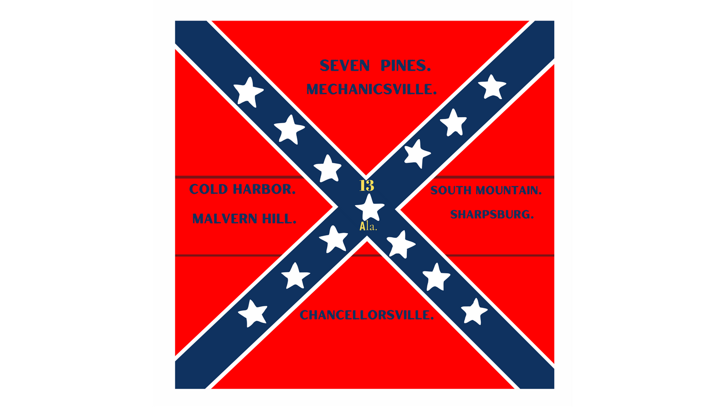 13th Alabama Infantry Flag