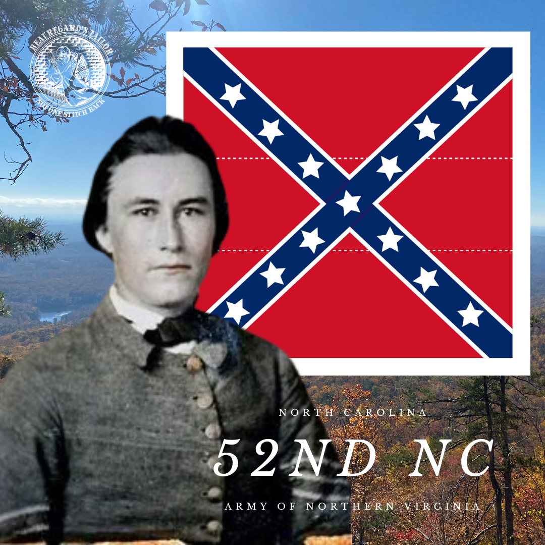 52nd North Carolina Troops House Flag